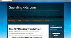 Desktop Screenshot of guardingkids.com